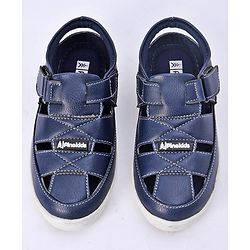 Pine Kids Velcro Closure Sandals - Brown