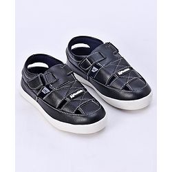 Pine Kids Velcro Closure Sandals - Brown