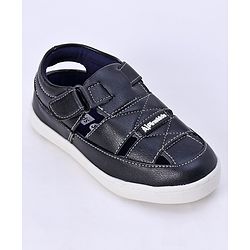 Pine Kids Velcro Closure Sandals - Brown
