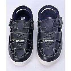 Pine Kids Velcro Closure Sandals - Brown