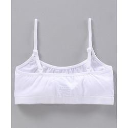 Pine Kids Antimicrobial & Biowash Bralette Pack of 2 - White