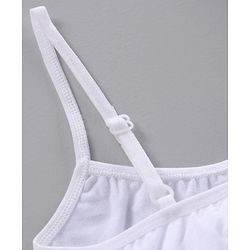 Pine Kids Antimicrobial & Biowash Bralette Pack of 2 - White