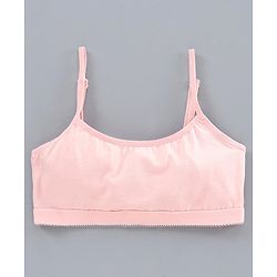 Pine Kids Singlet Anti Microbial & Biowashed Bralettes Pack of 2 - Grey Pink