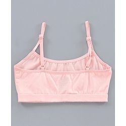 Pine Kids Singlet Anti Microbial & Biowashed Bralettes Pack of 2 - Grey Pink