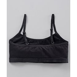 Pine Kids Singlet Anti Microbial & Biowashed Bralettes Pack of 2 - Black Blue
