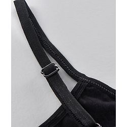 Pine Kids Singlet Anti Microbial & Biowashed Bralettes Pack of 2 - Black Blue