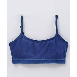 Pine Kids Singlet Anti Microbial & Biowashed Bralettes Pack of 2 - Grey Blue