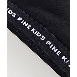 Pine Kids Singlet Anti Microbial & Biowashed Bralettes Pack of 2 - Black Grey