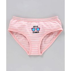 Pine Kids Anti microbial & Bio wash Panties Pack of 3 - Pink