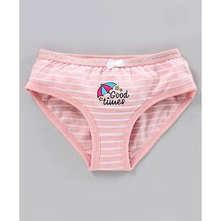 Pine Kids Anti microbial & Bio wash Panties Pack of 3 - Pink