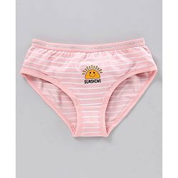 Pine Kids Anti microbial & Bio wash Panties Pack of 3 - Pink