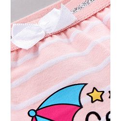 Pine Kids Anti microbial & Bio wash Panties Pack of 3 - Pink