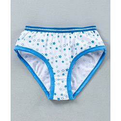 Pine Kids Anti Microbial & Biowashed Panties Pack of 3 - Blue White