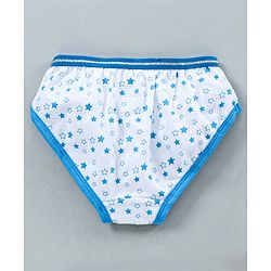Pine Kids Anti Microbial & Biowashed Panties Pack of 3 - Blue White