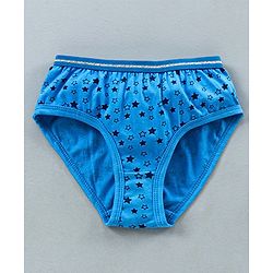 Pine Kids Anti Microbial & Biowashed Panties Pack of 3 - Blue White