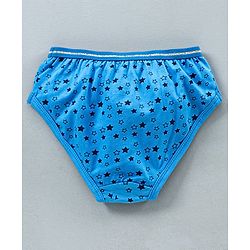 Pine Kids Anti Microbial & Biowashed Panties Pack of 3 - Blue White