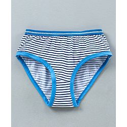 Pine Kids Anti Microbial & Biowashed Panties Pack of 3 - Blue White