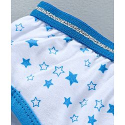 Pine Kids Anti Microbial & Biowashed Panties Pack of 3 - Blue White
