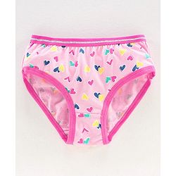 Pine Kids Anti Microbial & Biowash Panties Multiprint Pack of 3 - Pink Blue