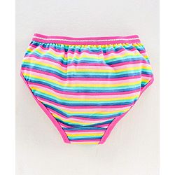 Pine Kids Anti Microbial & Biowash Panties Multiprint Pack of 3 - Pink Blue