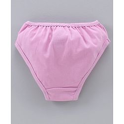 Pine Kids Anti Microbial & Bio Wash Hipster Panties Butterfly Print Pack of 3 - White Rose Pink