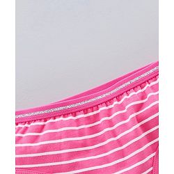 Pine Kids Anti Microbial & Bio Wash Hipster Panties Butterfly Print Pack of 3 - White Rose Pink