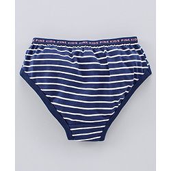 Pine Kids Anti Microbial & Bio Wash Hipster Panties Heart Print Pack of 3 - Navy Peony Seashell Pink Black