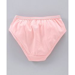 Pine Kids Anti Microbial & Bio Wash Hipster Panties Heart Print Pack of 3 - Navy Peony Seashell Pink Black