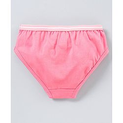 Pine Kids Anti Microbial and Bio Wash Cotton Panties Pack of 2 - Pink