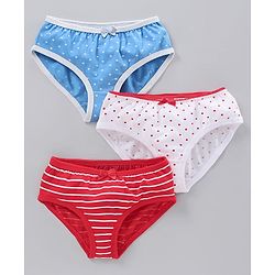Pine Kids Printed Panties Pack of 3 - Multicolor