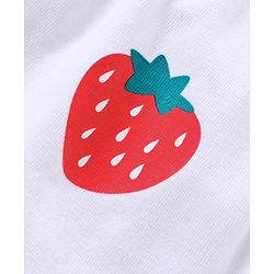 Pine Kids Anti Microbial & Bio Wash Hipster Panties Strawberry Print Pack of 3 - Rose Quartz Camella Rose White Pink