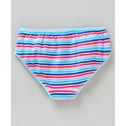 Pine Kids Anti Microbial & Biowash Panties Crown Print Pack of 3 - Pink White Multicolour