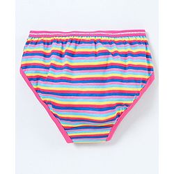 Pine Kids Anti microbial & Bio wash Hipster Panties Assorted Print - Hot Pink, Navy Blue
