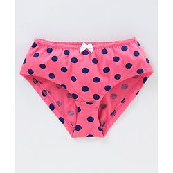 Pine Kids Polka Dot Panties Pack of 3 - Blue Pink