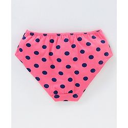 Pine Kids Polka Dot Panties Pack of 3 - Blue Pink