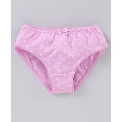Pine Kids Printed Panties Pack of 3 - Orange Pink Purple