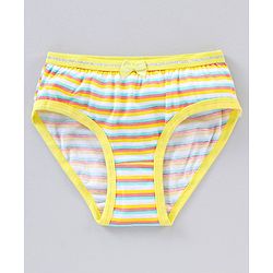 Pine Kids Printed Antimicrobial & Bio wash Panties Pack of 3 - Multicolor