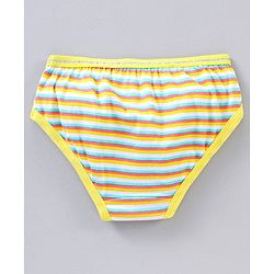 Pine Kids Printed Antimicrobial & Bio wash Panties Pack of 3 - Multicolor