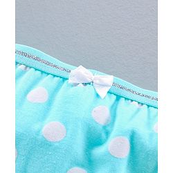 Pine Kids Anti Microbial and Bio Wash Cotton Panties Pack of 2 - Blue Yellow