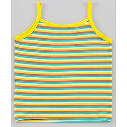 Pine Kids Singlet Anti Microbial & Biowashed Slips Pack of 3 - Sea Green White