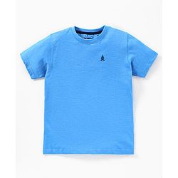 Pine Kids 100% Cotton & Bio wash Half Sleeves Tees Pack of 3 - Yellow Blue Green