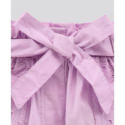 Pine Kids Mid Thigh Length Shorts - Purple
