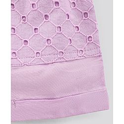 Pine Kids Mid Thigh Length Shorts - Purple