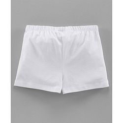 Pine Kids Organic Cotton Anti Bacterial Shorts Pack of 3 - White