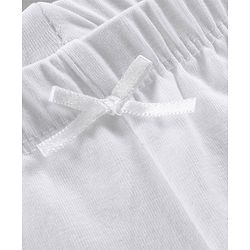 Pine Kids Organic Cotton Anti Bacterial Shorts Pack of 3 - White