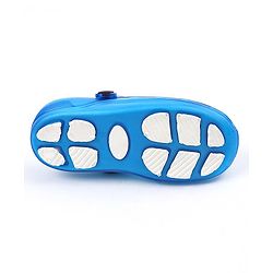 Pine Kids Clogs with Backstrap Ball Patch - Blue