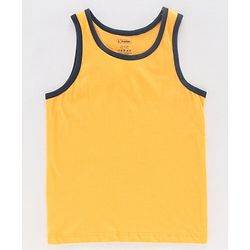Pine Kids Sleeveless Anti Microbial and Biowash Vest Pack of 3 - Yellow