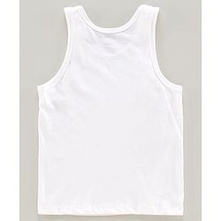 Pine Kids Sleeveless Anti microbial & Biowash Vests Pack of 3 - Red Navy Blue White
