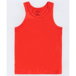 Pine Kids Sleeveless Anti Microbial and Biowash Vest Pack of 3 - Orange