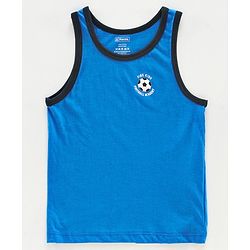 Pine Kids Sleeveless Anti Microbial and Biowash Vest Pack of 3 - Blue Green Red